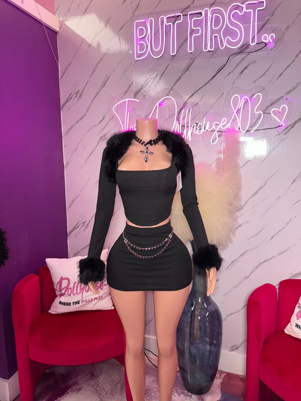 Black Act up 3pc Set