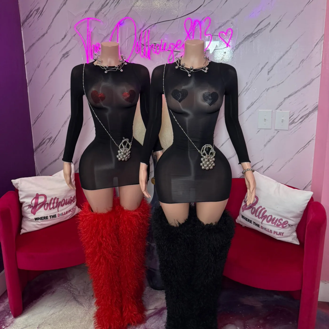 Mesh Dress