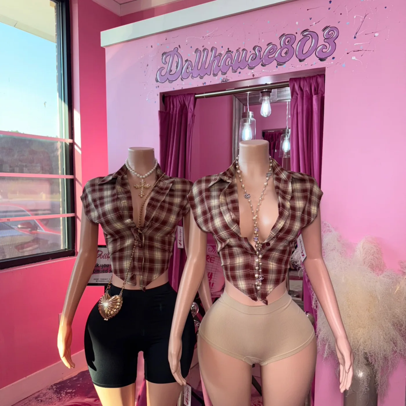 Plaid Corset